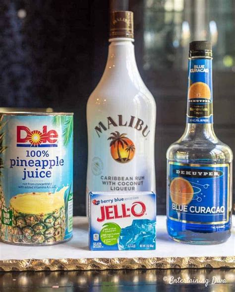 We've collected a variety of recipes using malibu rum for. This Blue Hawaiian jello shot recipe with Malibu rum is to ...