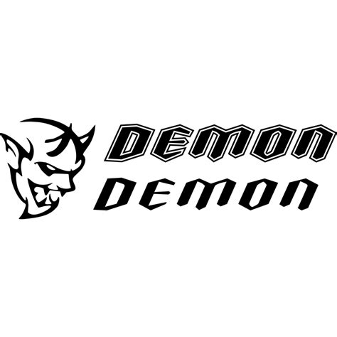 Dodge Demon Logo Vector Logo Of Dodge Demon Brand Free Download Eps Ai Png Cdr Formats