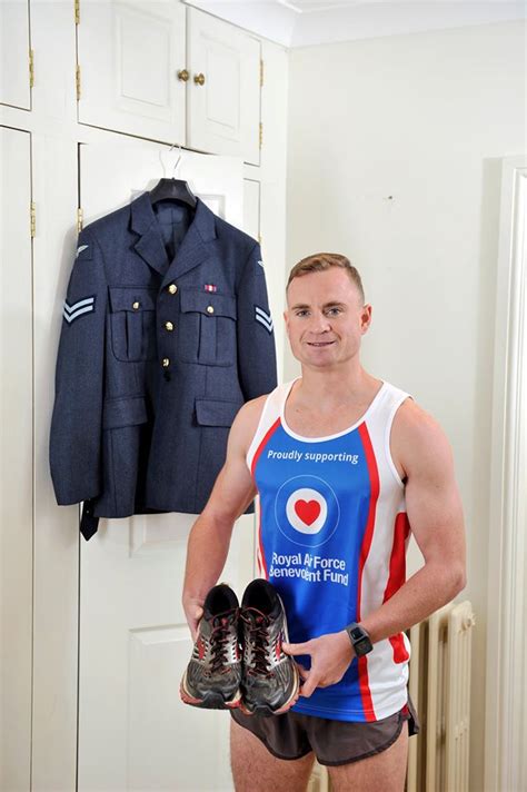 Tributes Paid To ‘selfless Raf Corporal Jon Ward 34 After Sudden Death Ahead Of 100 Mile