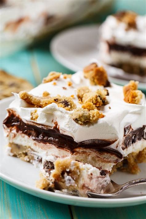 Chocolate Chip Cookie Delight Delicious Layers Including A Soft
