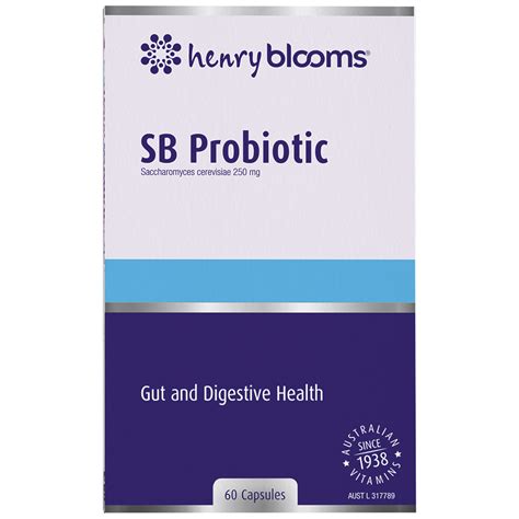 Henry Blooms Sb Probiotic 60 Capsules Aussie Pharmacy