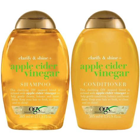 Ogx Clarify And Shine Apple Cider Vinegar Clarifying Shampoo