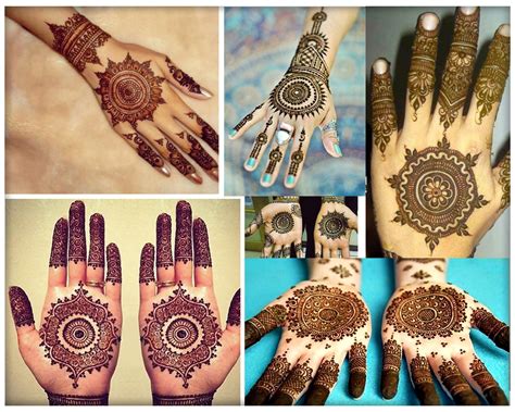 Not just back hands but also here simple mehndi designs for front hands step by step description is present. gol_tikka_mehndi_design - K4 Fashion