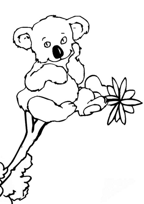 Animal coloring pages & printables. Cute Printable Animal " Koalas " Coloring Books for kids