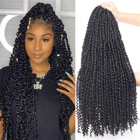 22 Inch Pre Twisted Passion Twist Crochet Hair 15 Roots