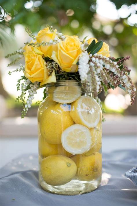 Lemon Vase Wedding Blog Ceremony