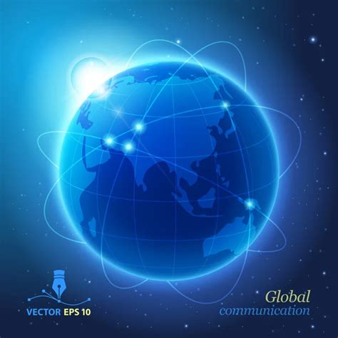 Global Communication Stock Vector Image By ©kenterville 41218043