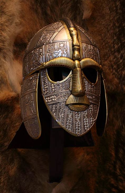 They were the first people we would describe as english: Sutton hoo helmet descriptive essay