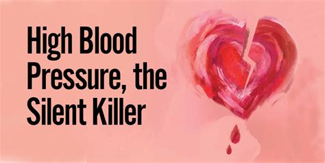 High Blood Pressure The Silent Killer Womens Voice Ca