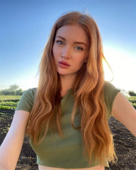 Angelina Michelle Beautiful Redhead Girl From Russia