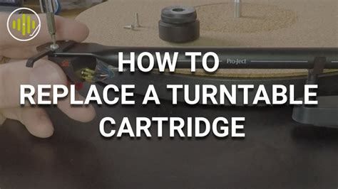 How To Replace A Turntable Cartridge Step By Step Guide Youtube