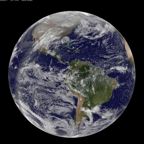 Earth Nasa Satellite Captures Picture Of The Planet At The New Year Time