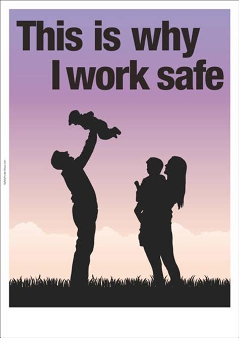 Road safety logo vector (.cdr) free download. Safety Poster : This is Why I Work Safe | Safety Poster Shop