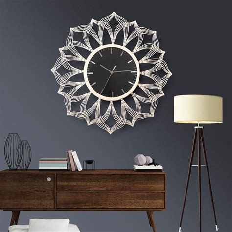 Creative Wall Clock In 2020 Modern Clock Large Wall Clock Wall Clock