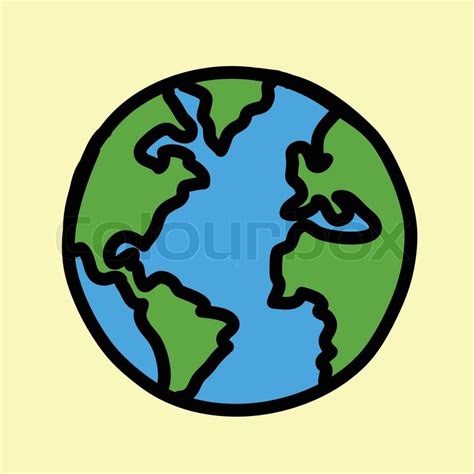 plane: planet earth cartoon transparent