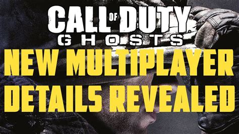Call Of Duty Ghosts Multiplayer Info Revealed New Youtube