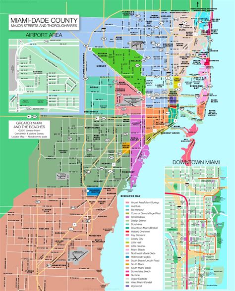 Miami Dade County Map Ontheworldmap Com