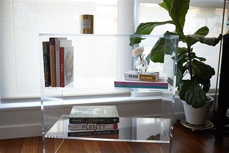 Buy Hand Made Acrylic Bookcase Tv Stand Hand Crafted Custom Size