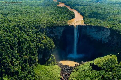 Kaieteur Falls Guyana Largest Single Drop In The World