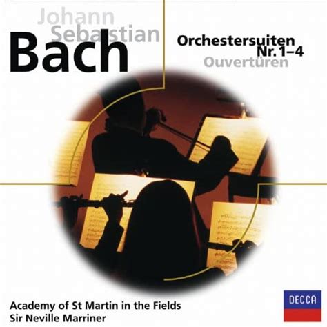 bach orchestersuiten nr 1 4 by william bennett and thurston dart and academy of st martin in the