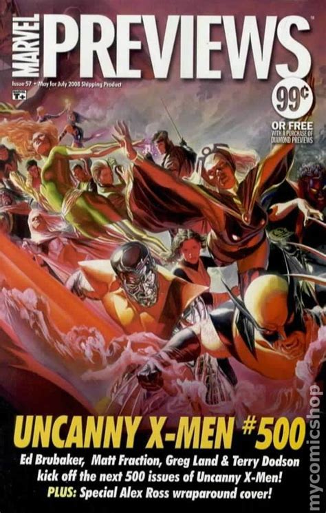 Marvel Previews 2003 Comic Books