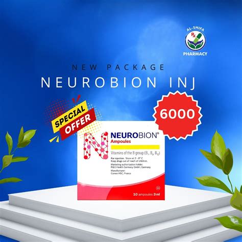Neurobion Injection Imported 10s Alshifa Pharmacy