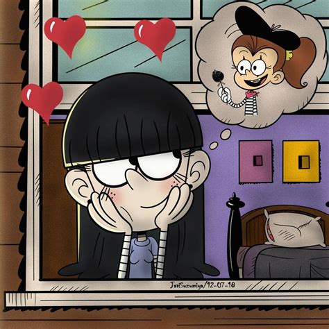 Maggie x Luan  Loud house characters, Funny gif, Fan art