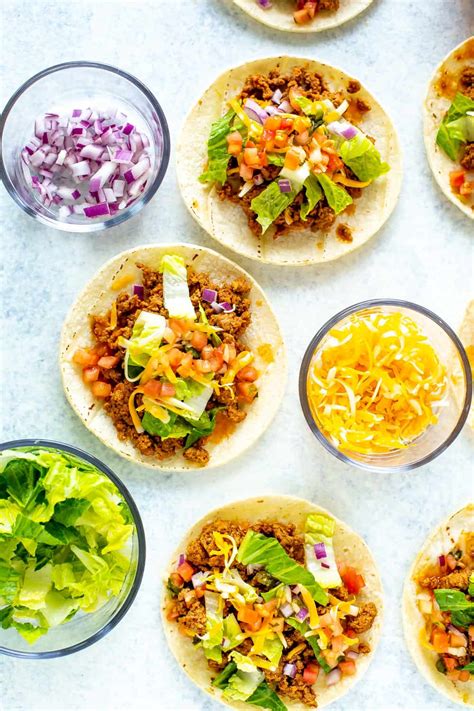 Instant Pot Ground Turkey Tacos Eating Instantly
