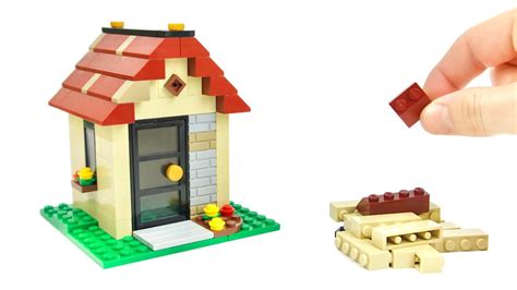 Easy Lego House How To Build Tutorial Youtube