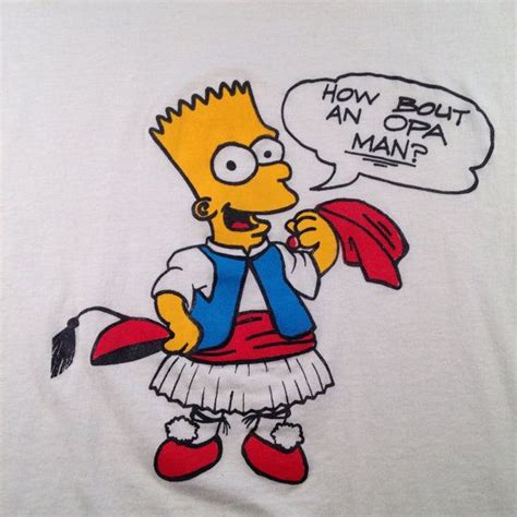 Late 80s Early 90s Bootleg Greek Bart Simpson By Blackmarketpop