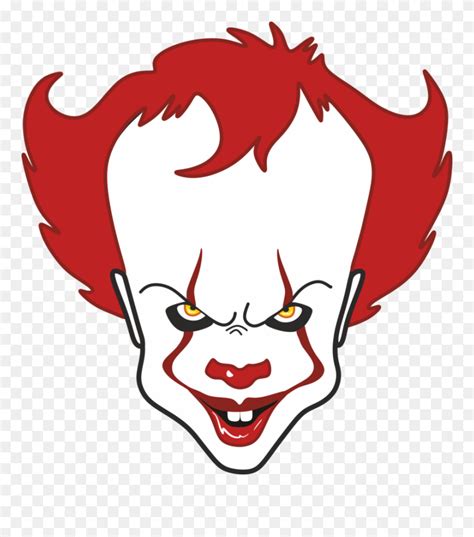 Pennywise Face Transparent & Png Clipart Free Download - Pennywise
