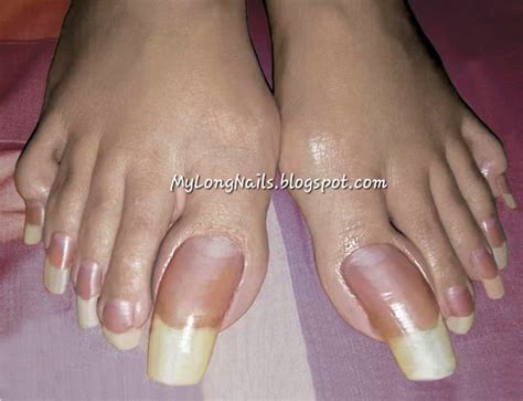 long nails suman nilofer s super sexy long toe nails 4