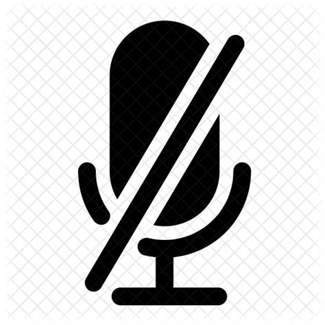 Mute Icon Download In Glyph Style