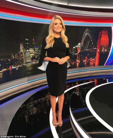 Pregnant Erin Molan Looks Positively Glowing Daily Mail Online