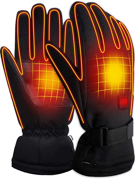 Svpro Heated Gloves 37v Rechargeable Battery Powered