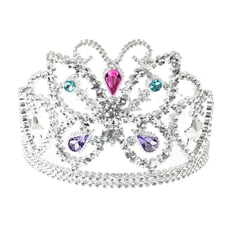 Kids Silver Crystal Butterfly Crown Tiara Claires Us