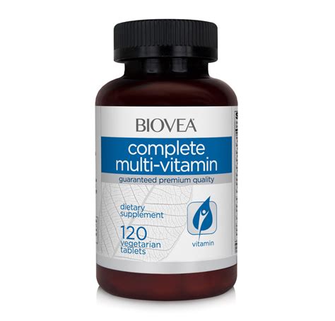Komplette Multi Vitamine 120 Tabletten Biovea