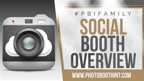 Social Booth Basic Overview By Photo Booth International Youtube