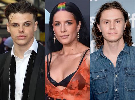 Halsey and evan made their relationship instagram official on halloween and moved in together in january. Yungblud Seemingly Reacts to Rumors Halsey Is Dating Evan Peters | E! News UK