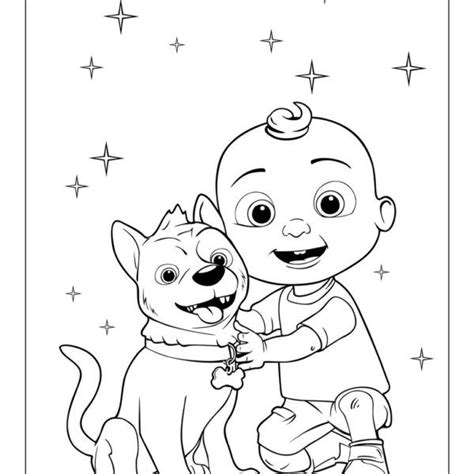CoComelon Coloring Pages Characters - XColorings.com | Coloring pages