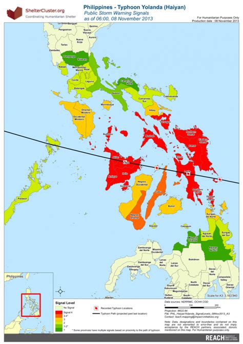 Philippines Typhoon Yolanda Haiyan Public Storm Warning Signals 8