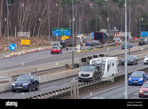 February 2023 M25 Junction 10a3 Wisley Interchange Improvements Are