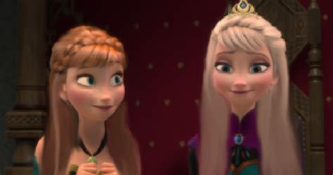 Anna And Elsa With Hair Down By Oyeeboo On Deviantart