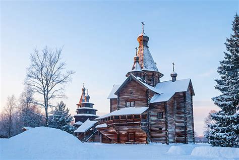 Snow Covered Churches Pictures Images And Stock Photos Istock