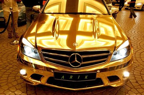 Gold Plated Car Shines At Geneva Motor Show The Herald