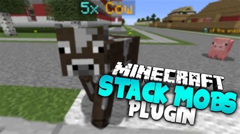 Stack Mobs Minecraft Plugin Tutorial Youtube