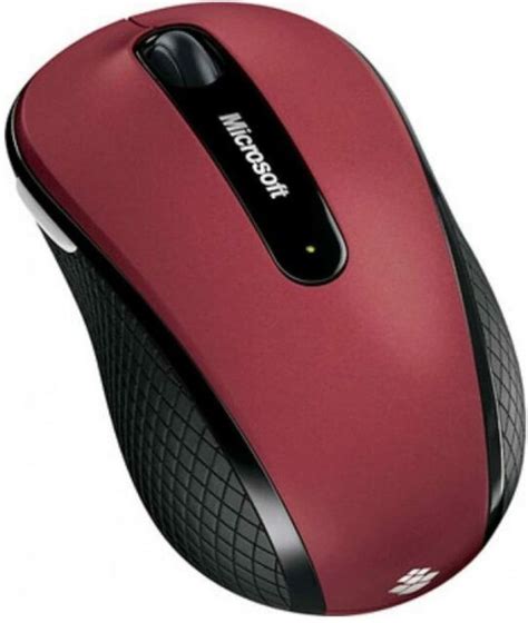 New Microsoft Wireless Mobile 4000 Optical Mouse Wnano Transceiver
