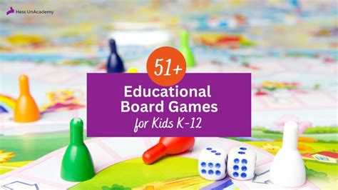 51 Best Educational Board Games For K 12 Learning Fun