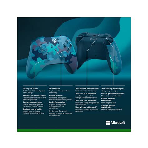 Microsoft Xbox Wireless Controller Mineral Camo
