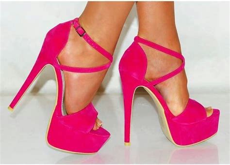 Fuschia Pink Heels